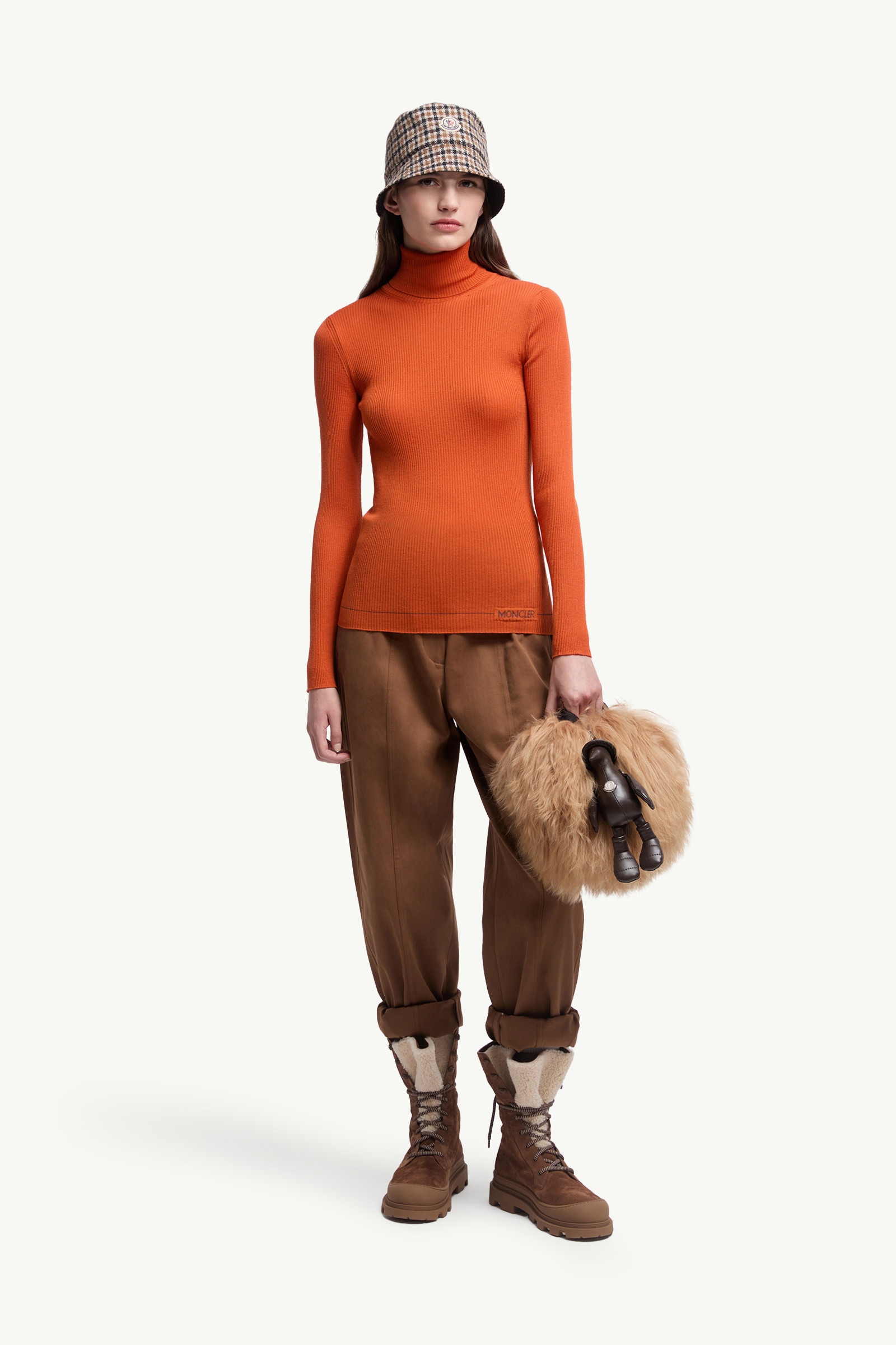 Logo Wool Turtleneck Sweater - 2
