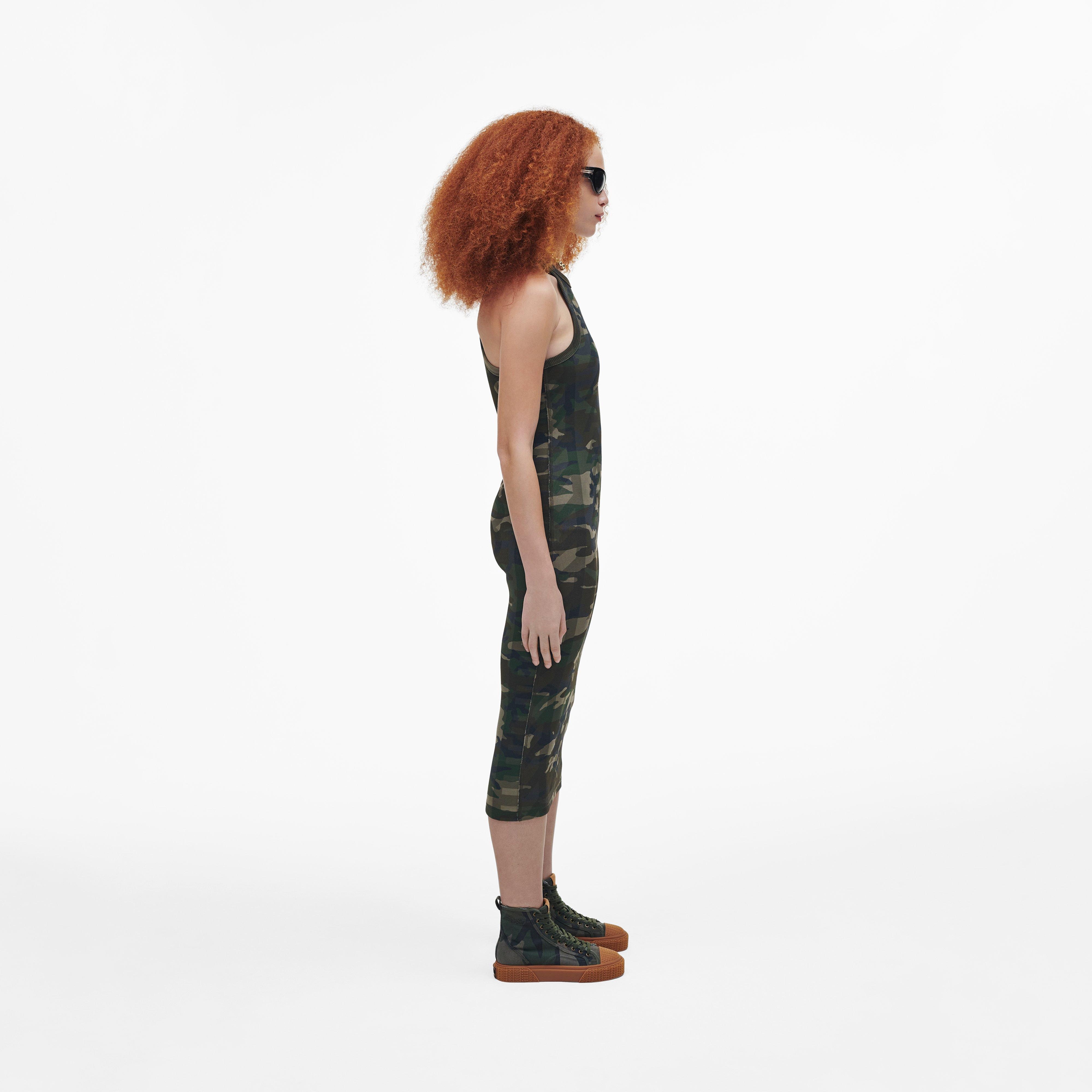 Marc Jacobs THE CAMO JACQUARD HIGH TOP SNEAKER | REVERSIBLE