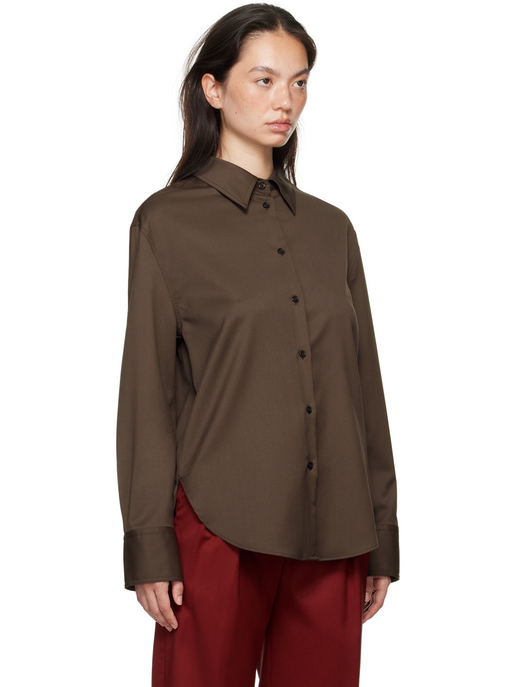 Brown Eliana Shirt - 2