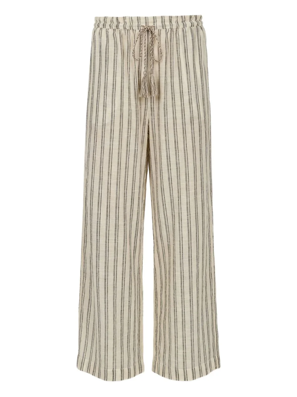 Josephine striped tassel trousers - 1
