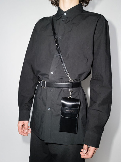 Alexander McQueen Harness leather belt outlook