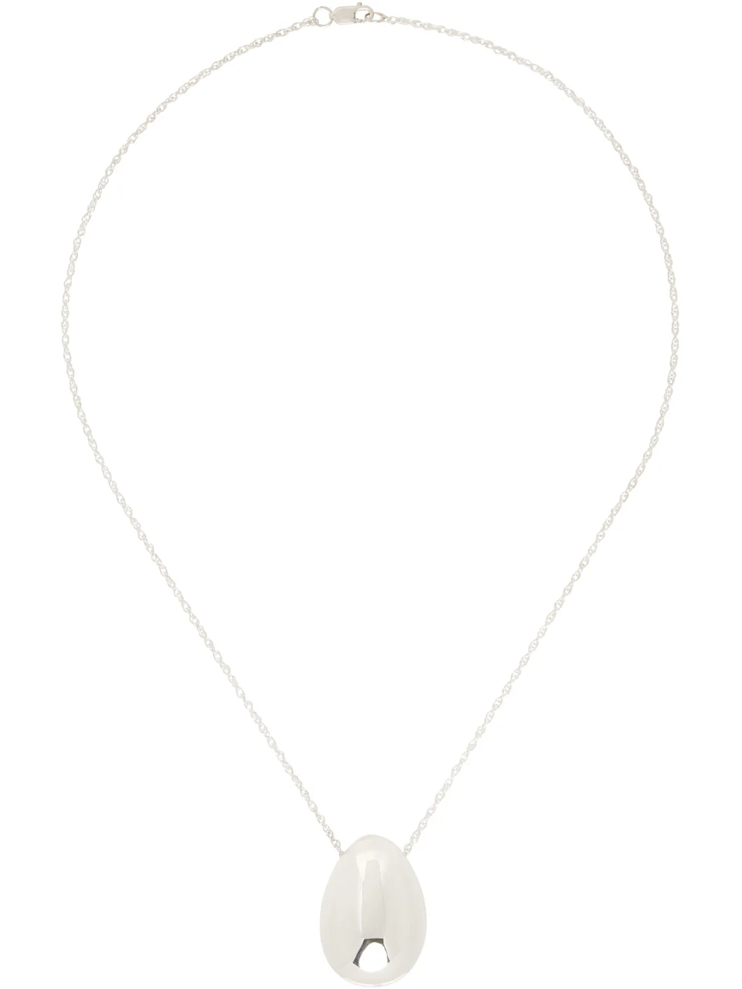 Everyday Egg Pendant Necklace - 1
