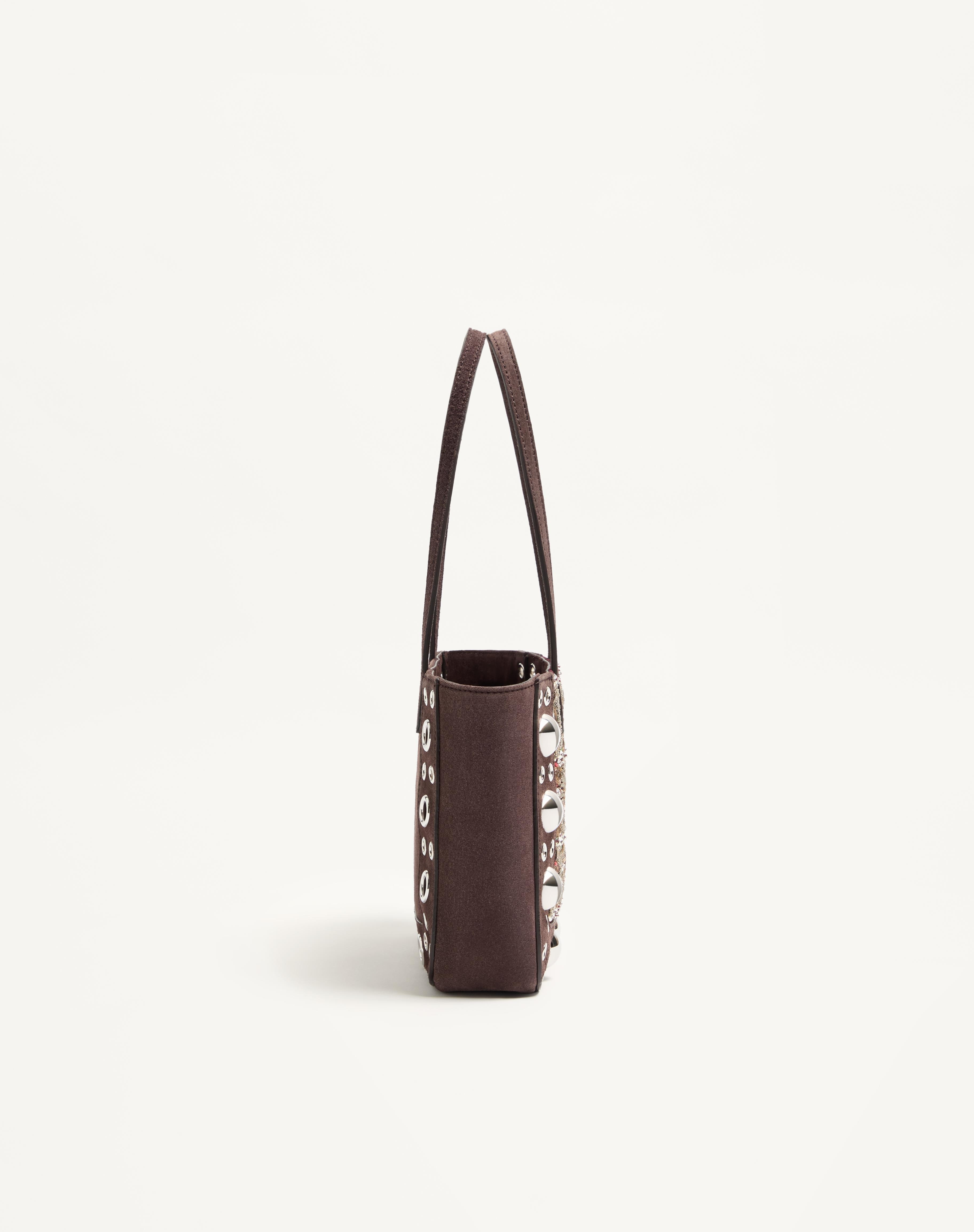 VALENTINO GARAVANI NELLCÔTE MINI EMBROIDERED SHOPPING BAG - 4