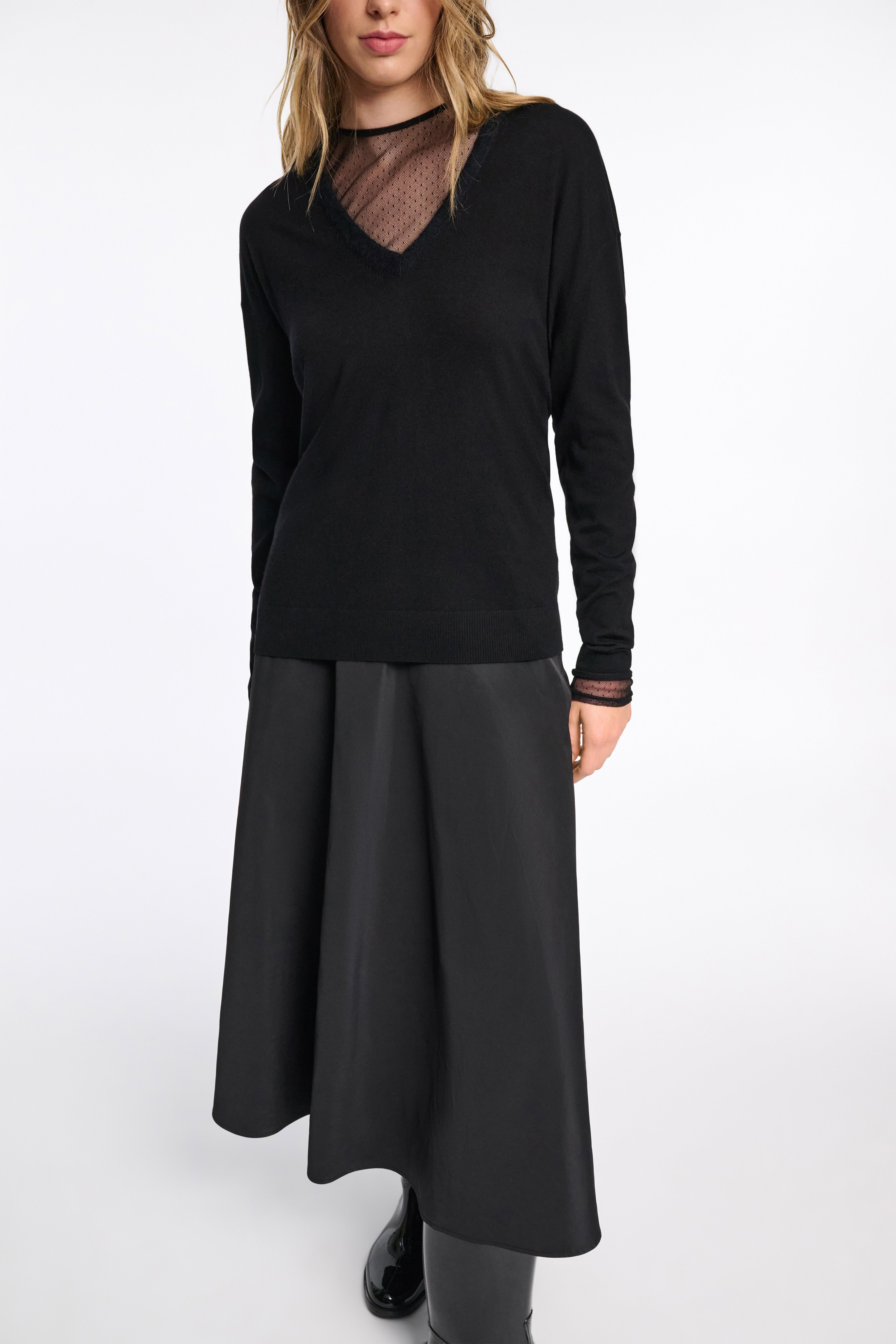 MERINO ROMANCE pullover - 3