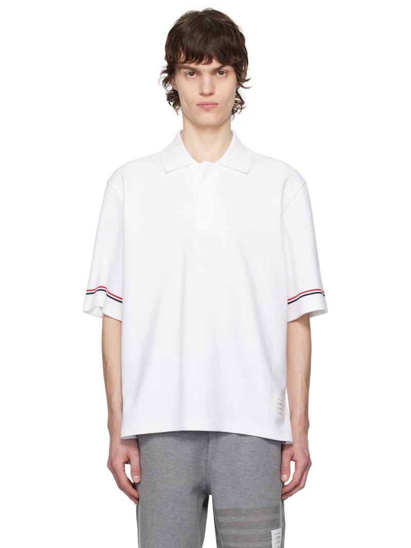 White Rugby Polo - 1