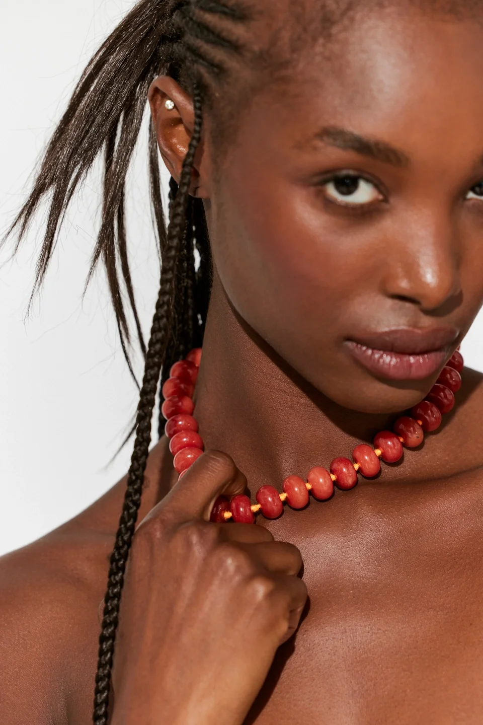 Sabina Semiprecious Stone Choker - 1