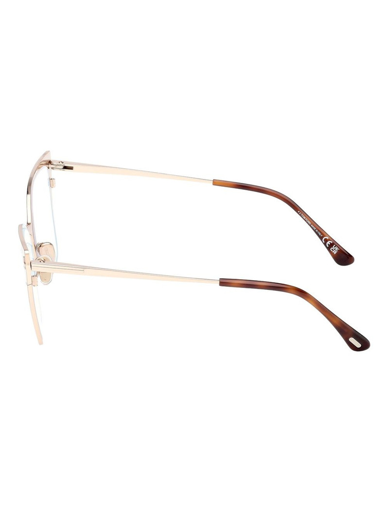 TOM FORD metal cat-eye glasses outlook