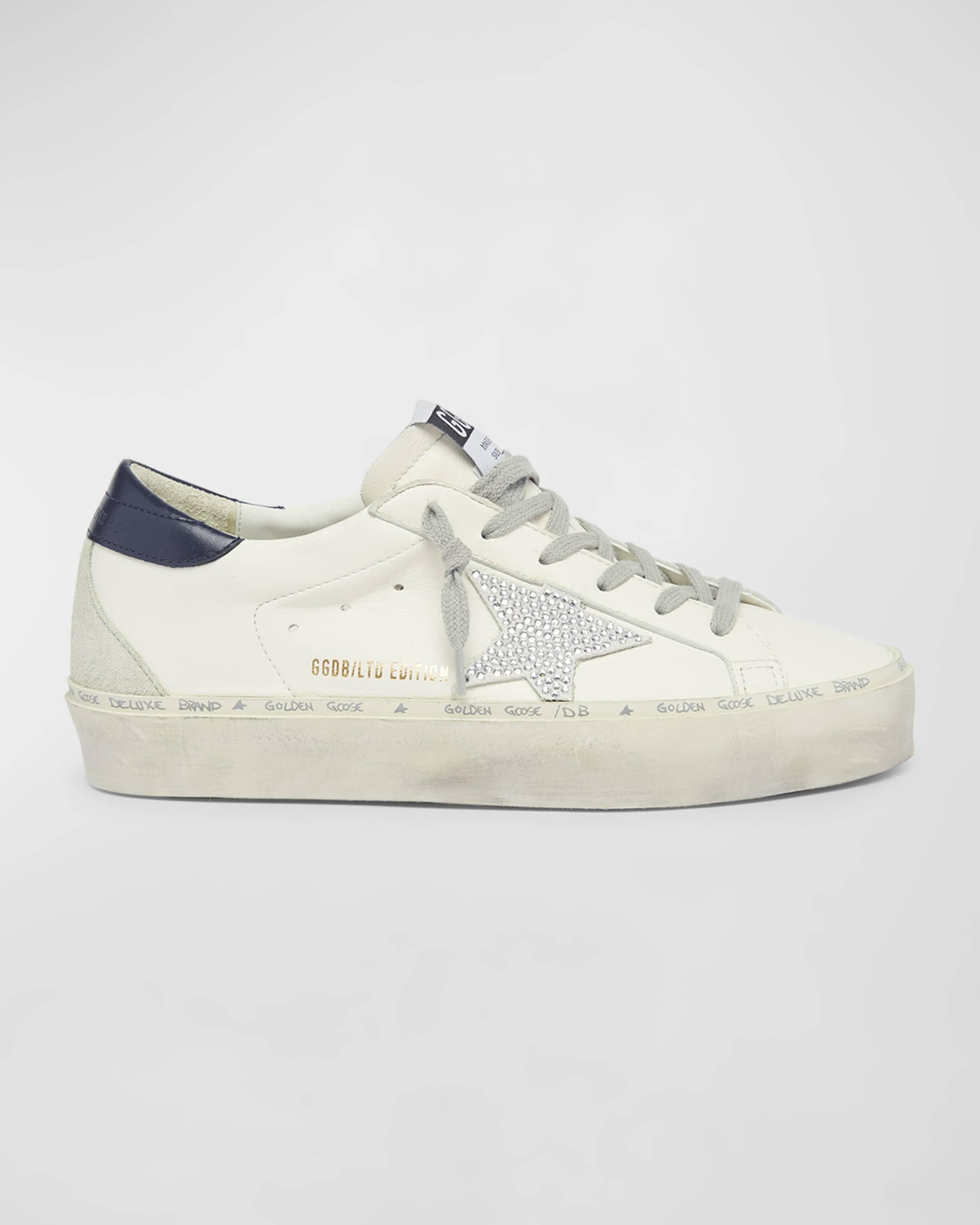 Hi Star Platform Stud Leather Sneakers - 1