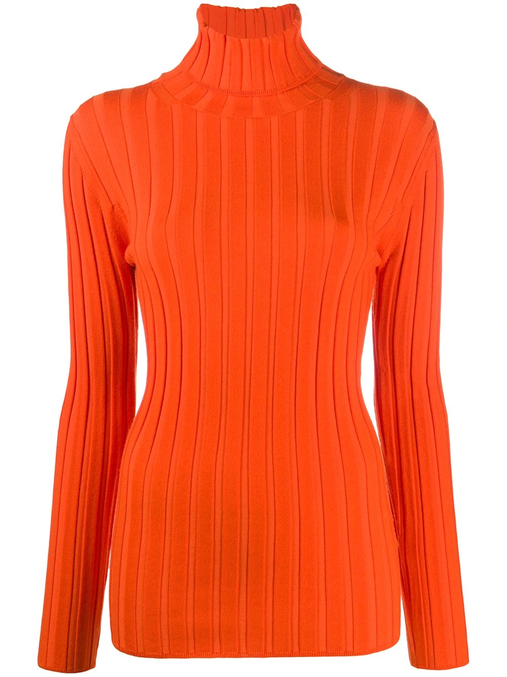 ribbed roll-neck jumper - 1