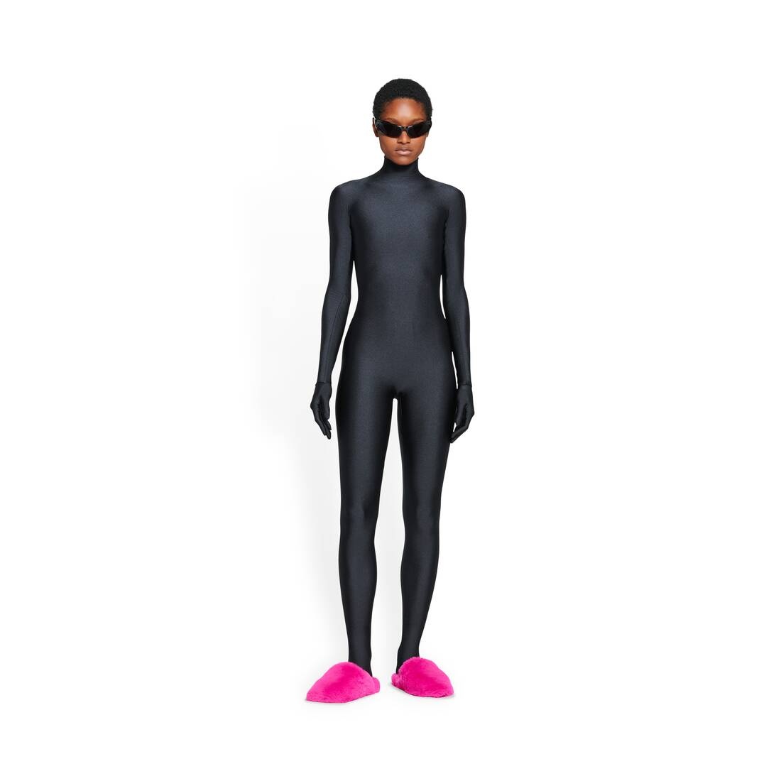 Women's Teddy Mule  in Pink - 8