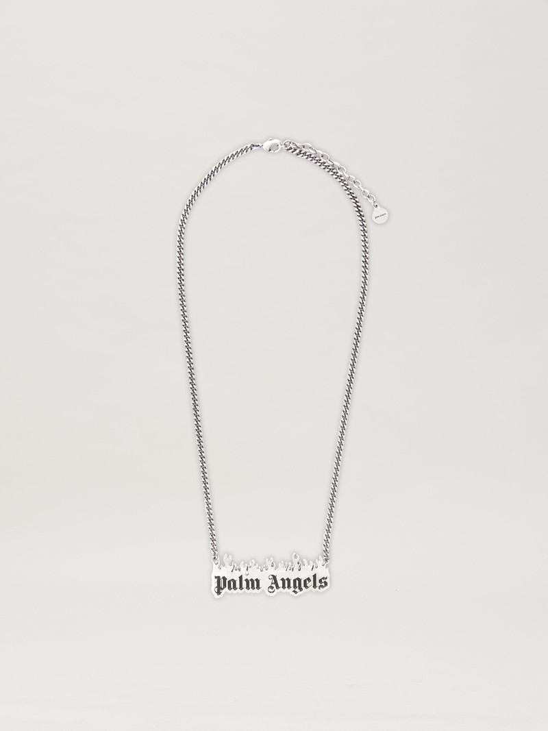 Burning Logo Necklace 1