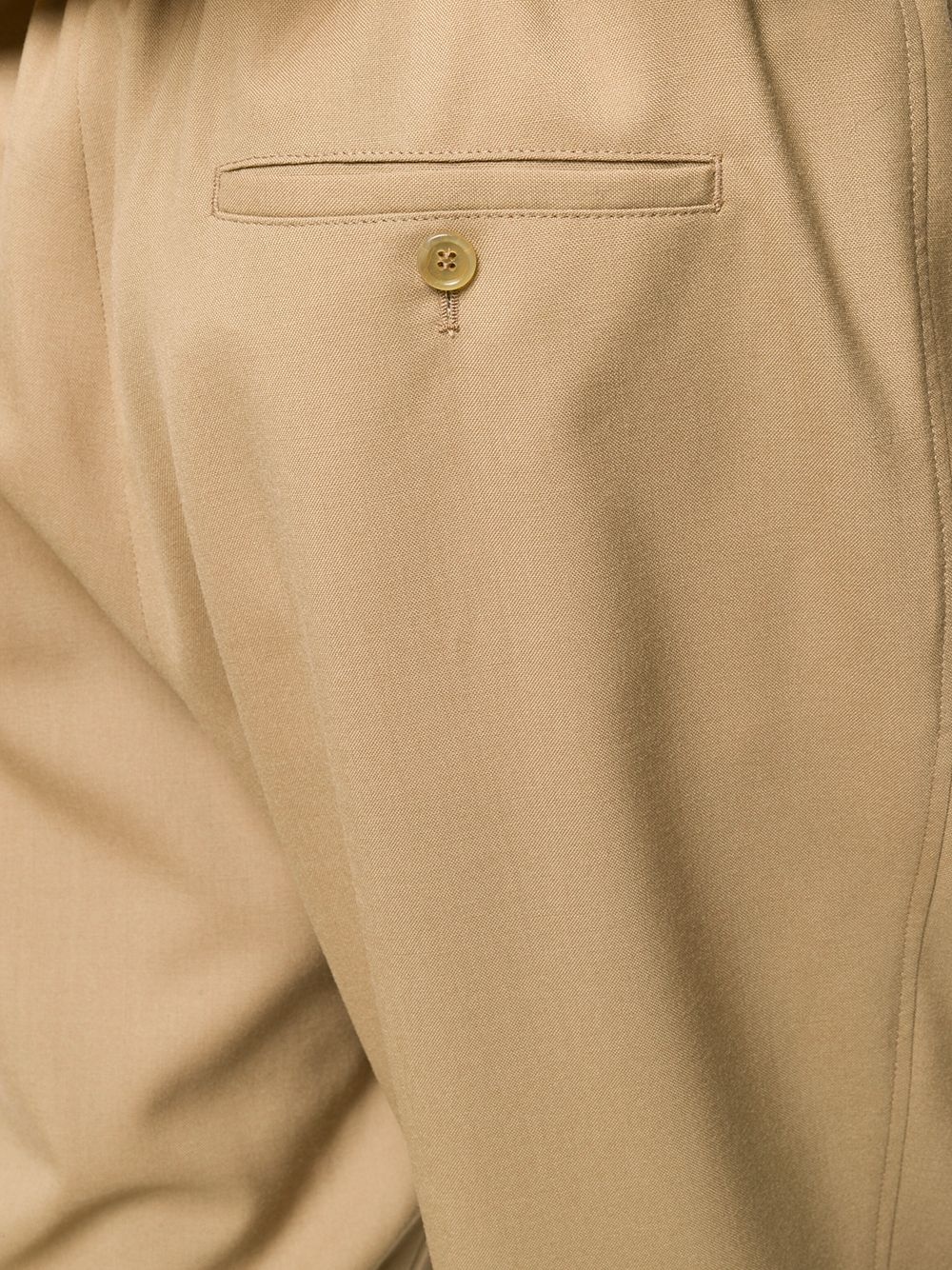 drop-crotch tapered trousers - 5