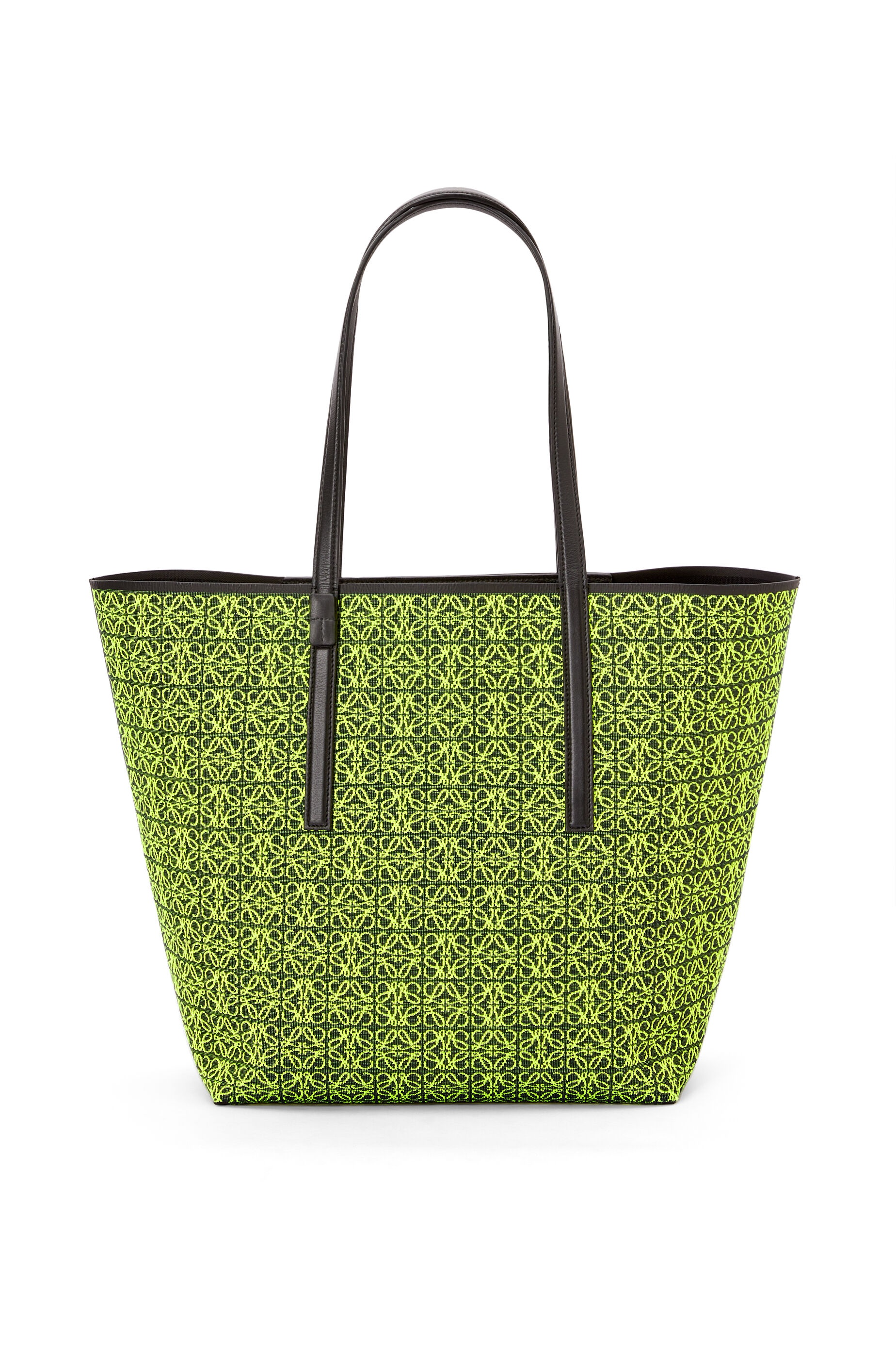 T Tote bag in Anagram jacquard and calfskin - 4