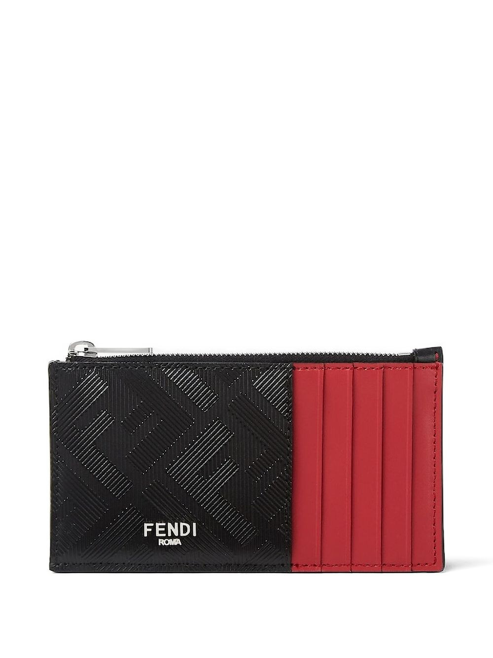 FF-pattern zip cardholder - 2