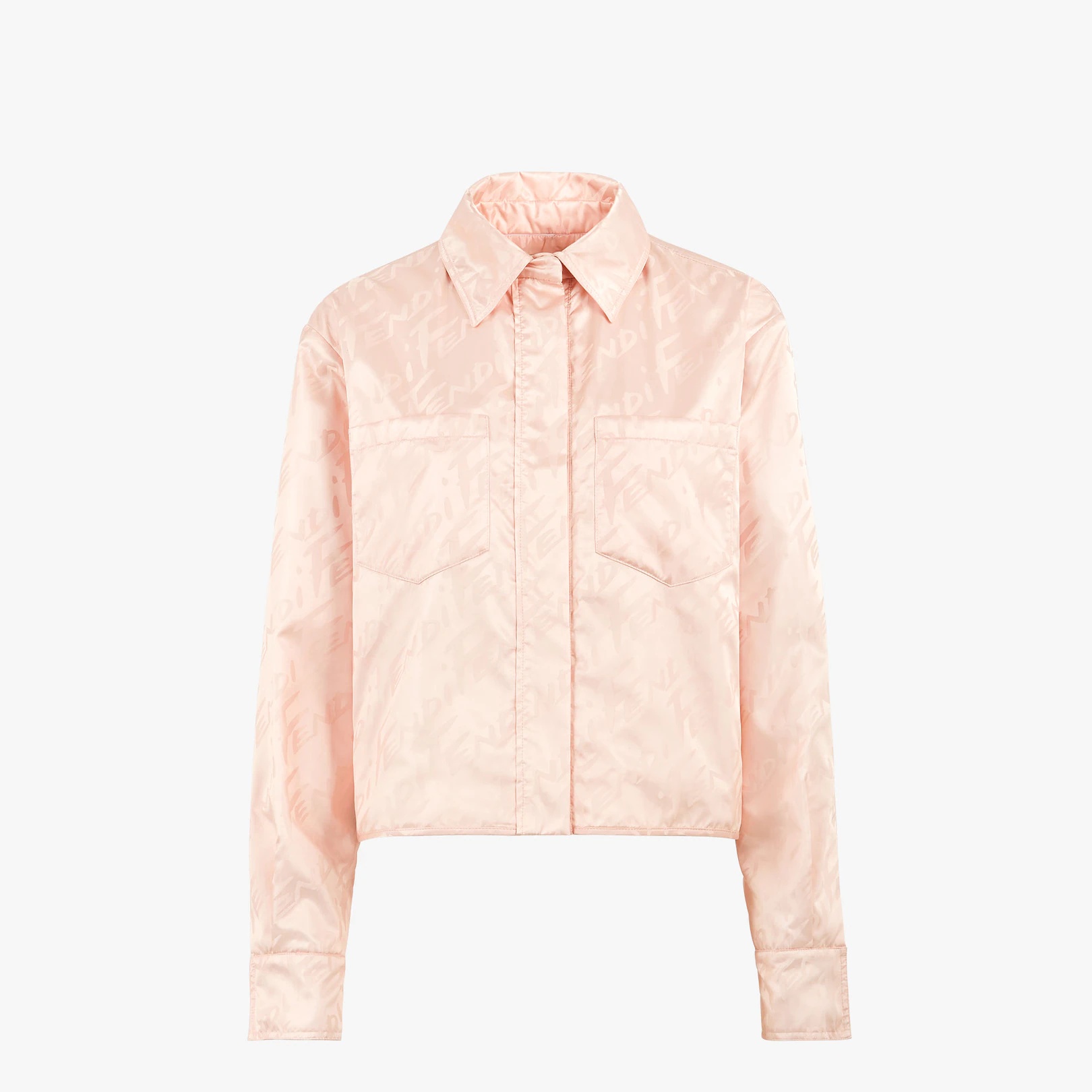 Pink nylon Go-To jacket - 1