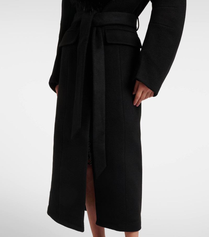 Belted wool coat 6
