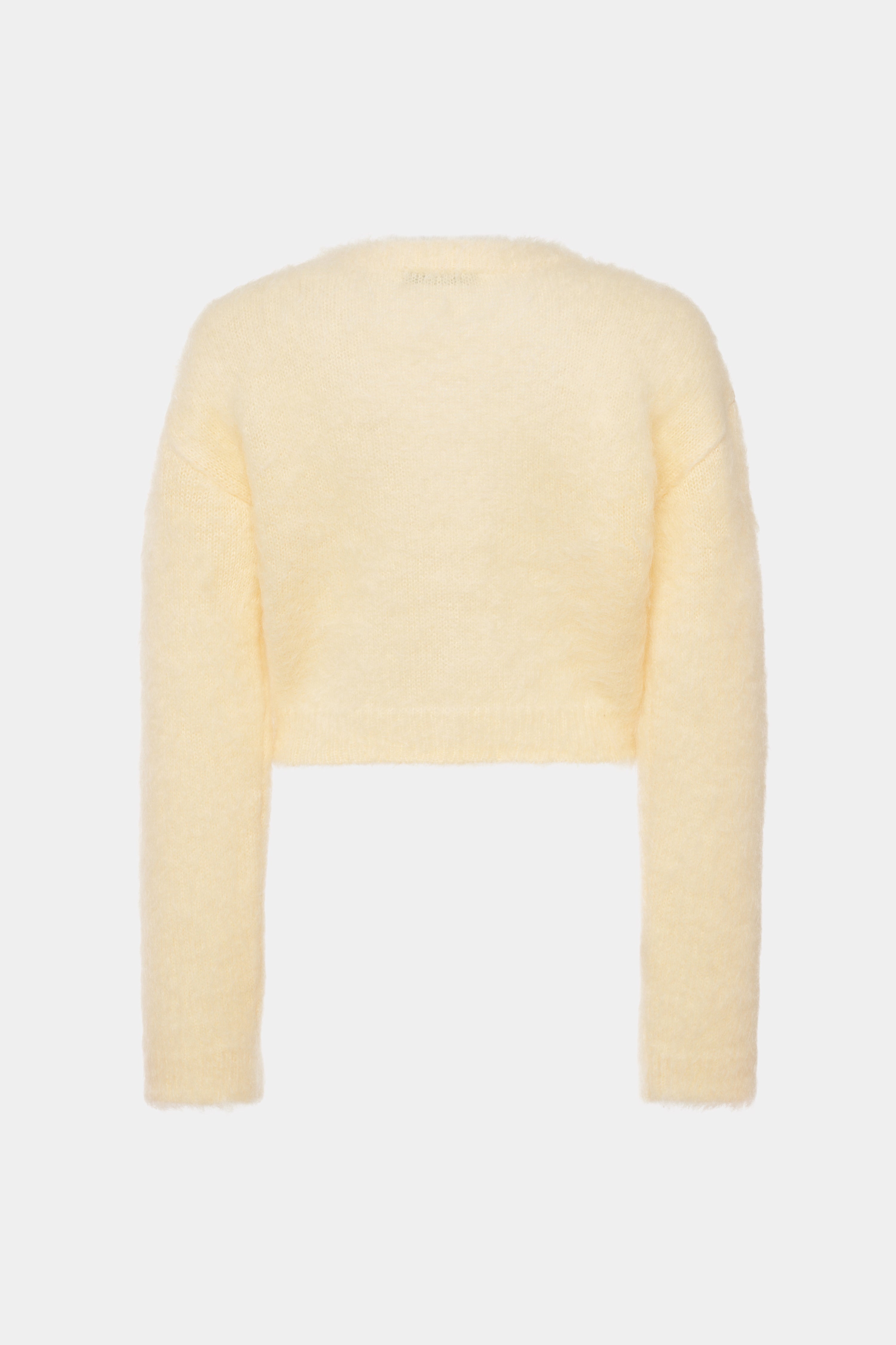 CARDED MOHAIR CARDIGAN - 2