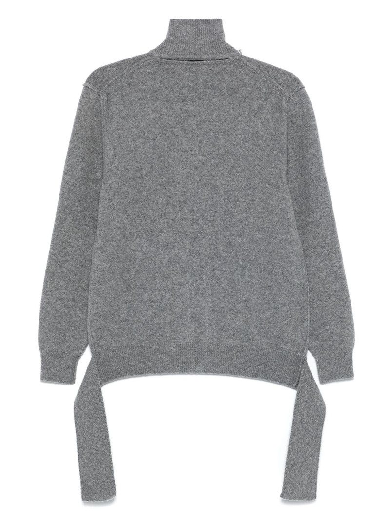 Simone Rocha cut-out detailing cardigan outlook