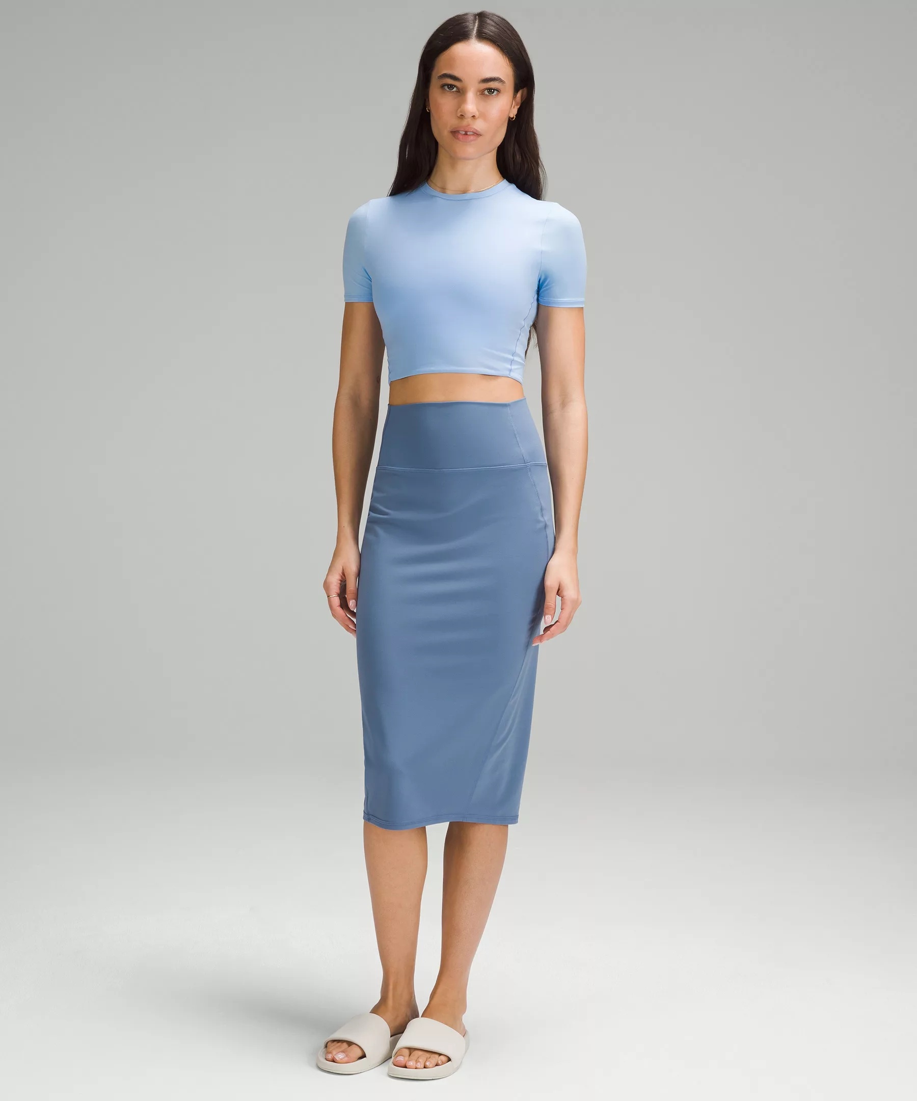 Nulu Slim-Fit High-Rise Skirt - 2