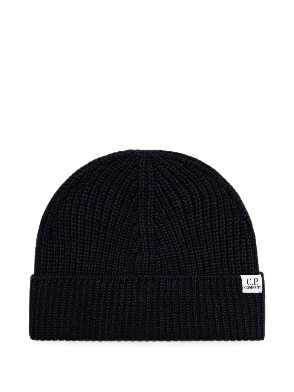 ribbed-knit beanie hat - 1