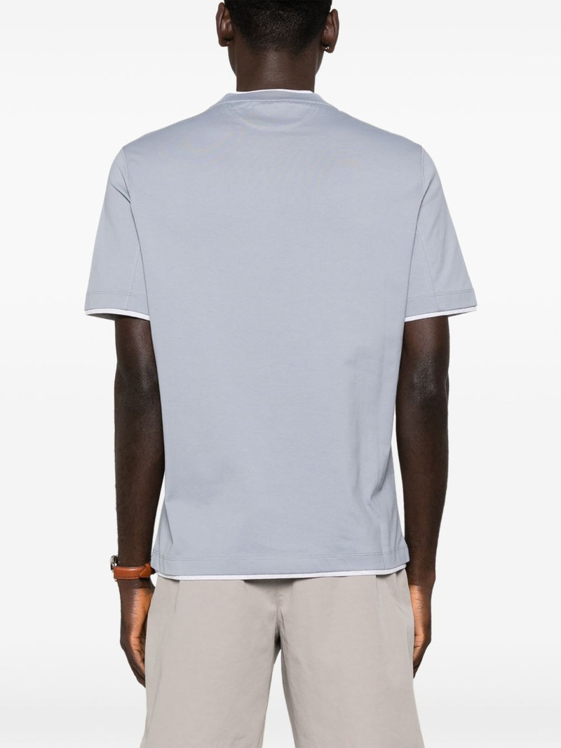 T-shirt with faux-layering 4