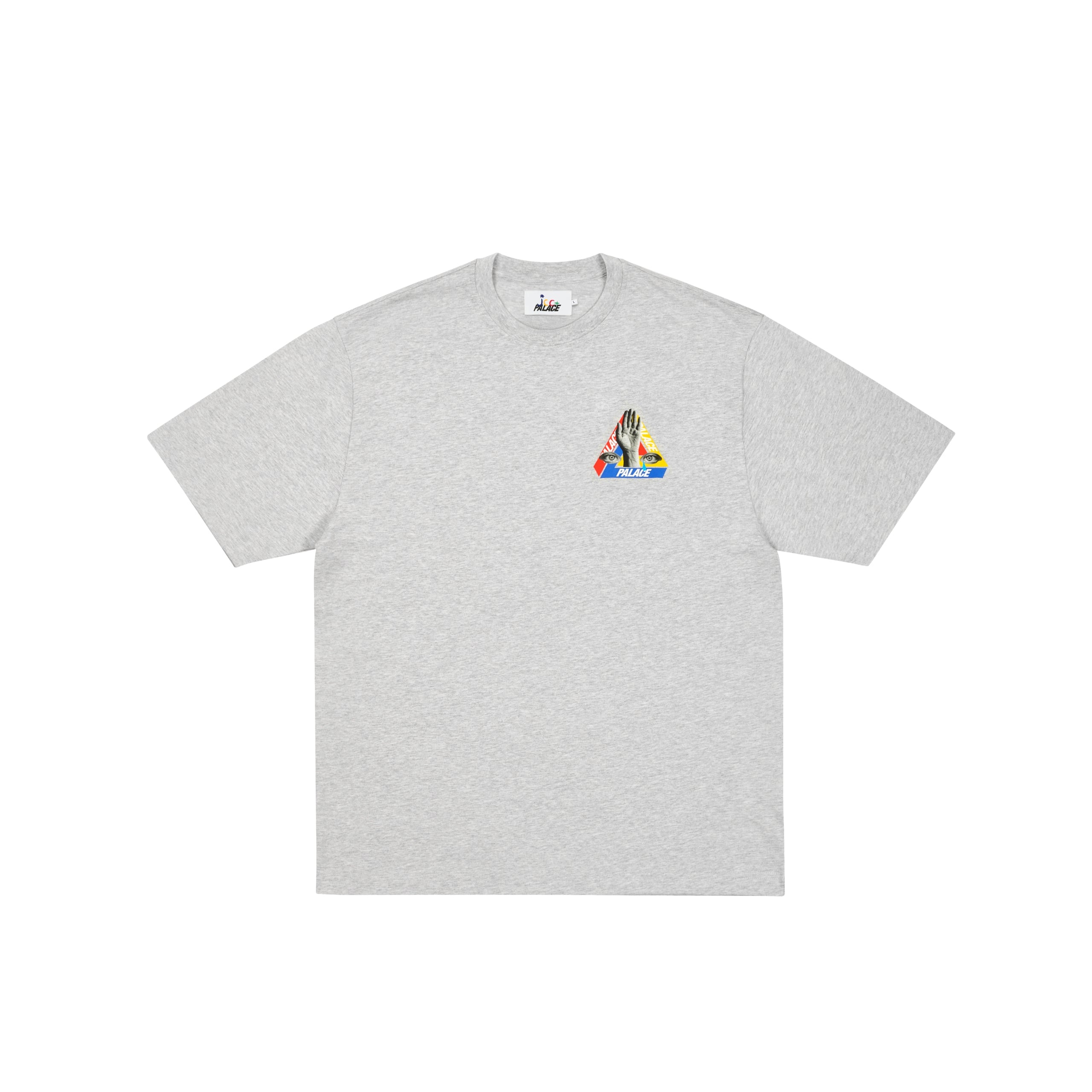 PALACE JCC+ T-SHIRT GREY MARL - 1