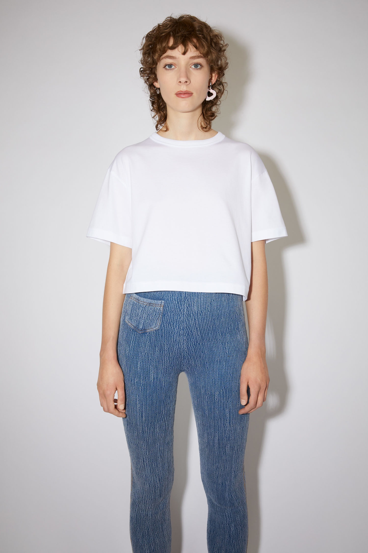 Cropped t-shirt - Optic White - 2