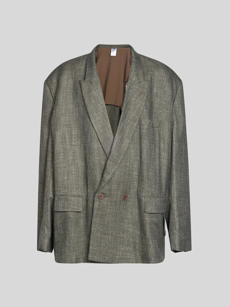 Melton Doppiopetto Golden Grey - 1