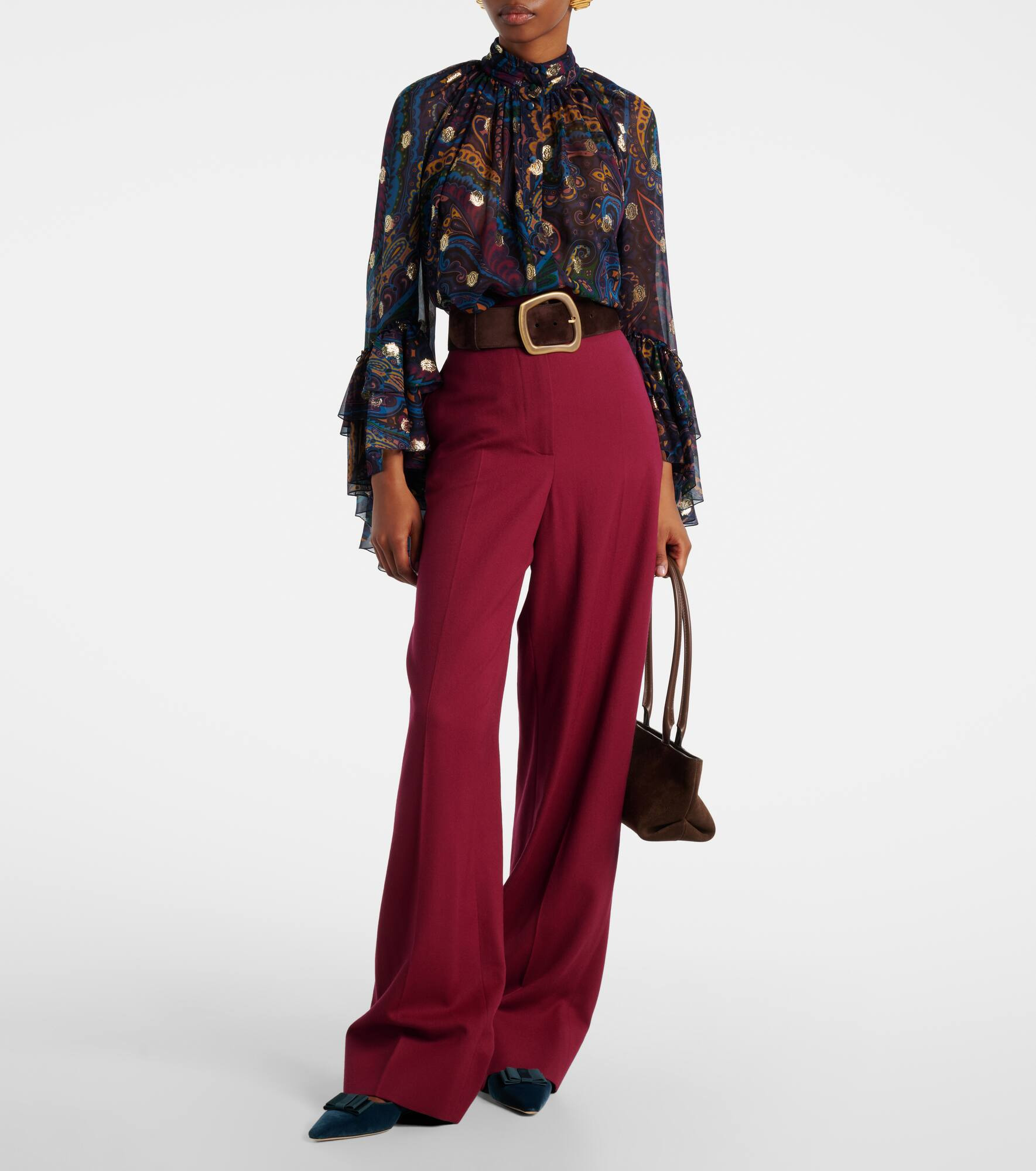 Reador velvet ballet flats - 3