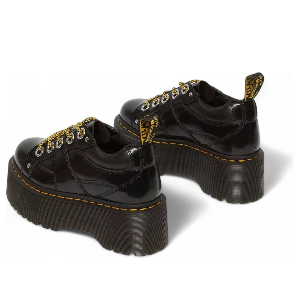 (WMNS) Dr. Martens 5-Eye Max Buttero Platform 'Black' 31423001 - 4