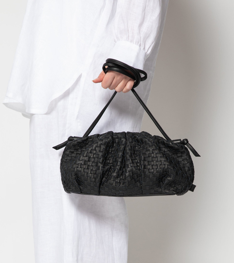 GIGI WOVEN CROSSBODY | BLACK 6