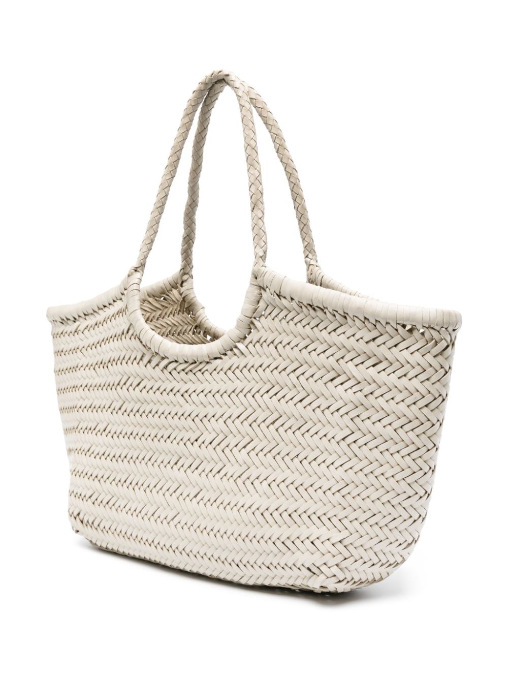 large Nantucket interwoven tote bag - 3