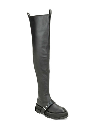 BOTH Gao thigh-high chunky boots outlook