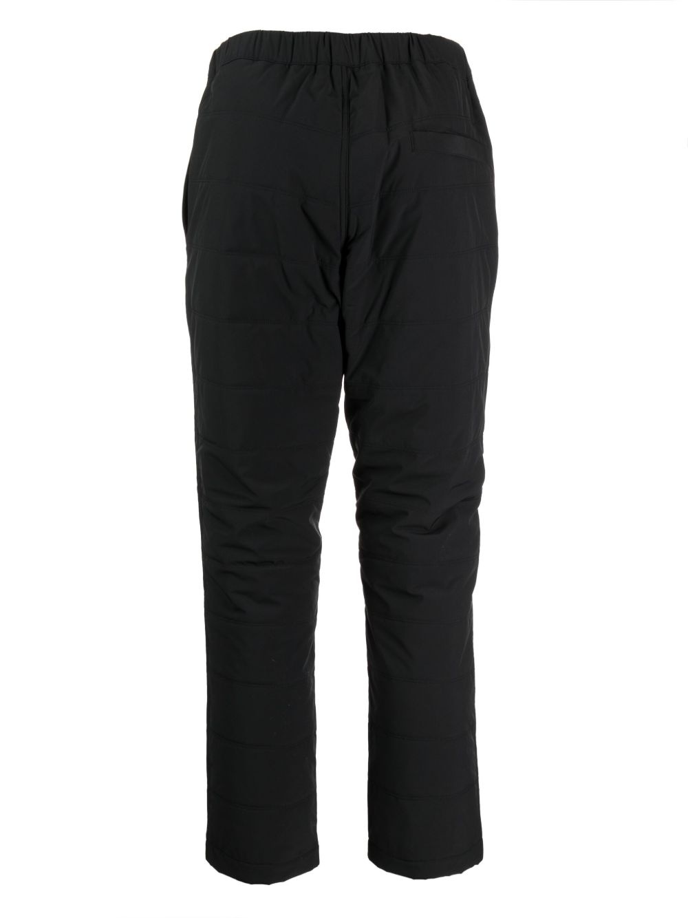 quilted straight-leg trousers - 2