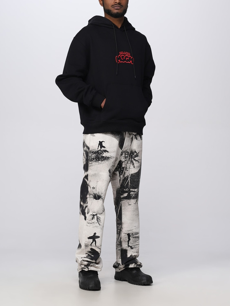 MSGM MSGM sweatshirt in cotton outlook