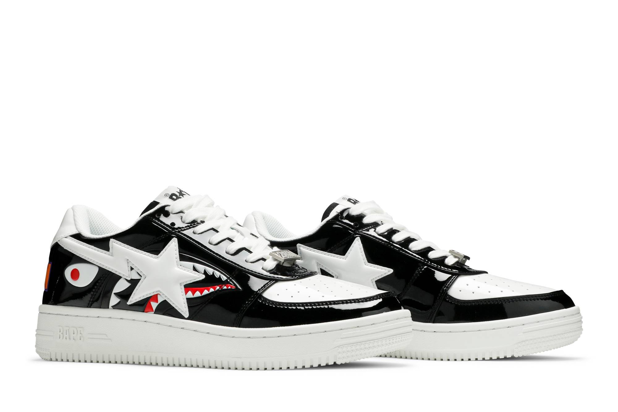 Bapesta Low M1 'Shark Face - Black' - 8