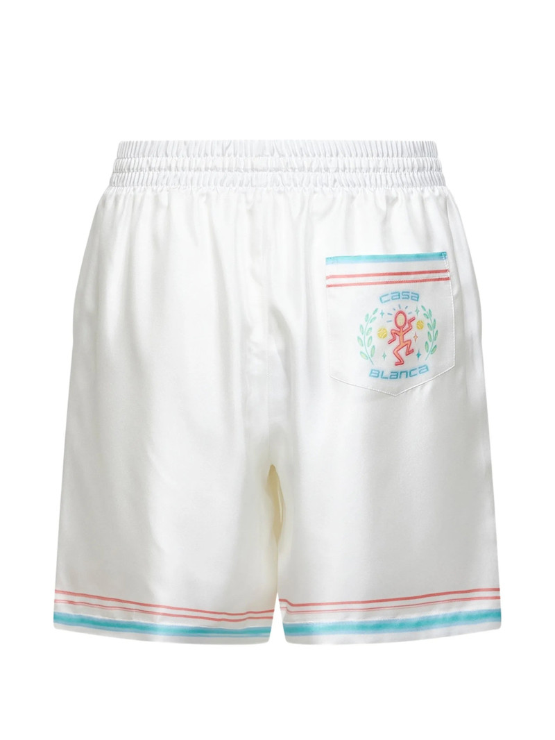 CASABLANCA Casablanca Elasticated Striped Shorts outlook