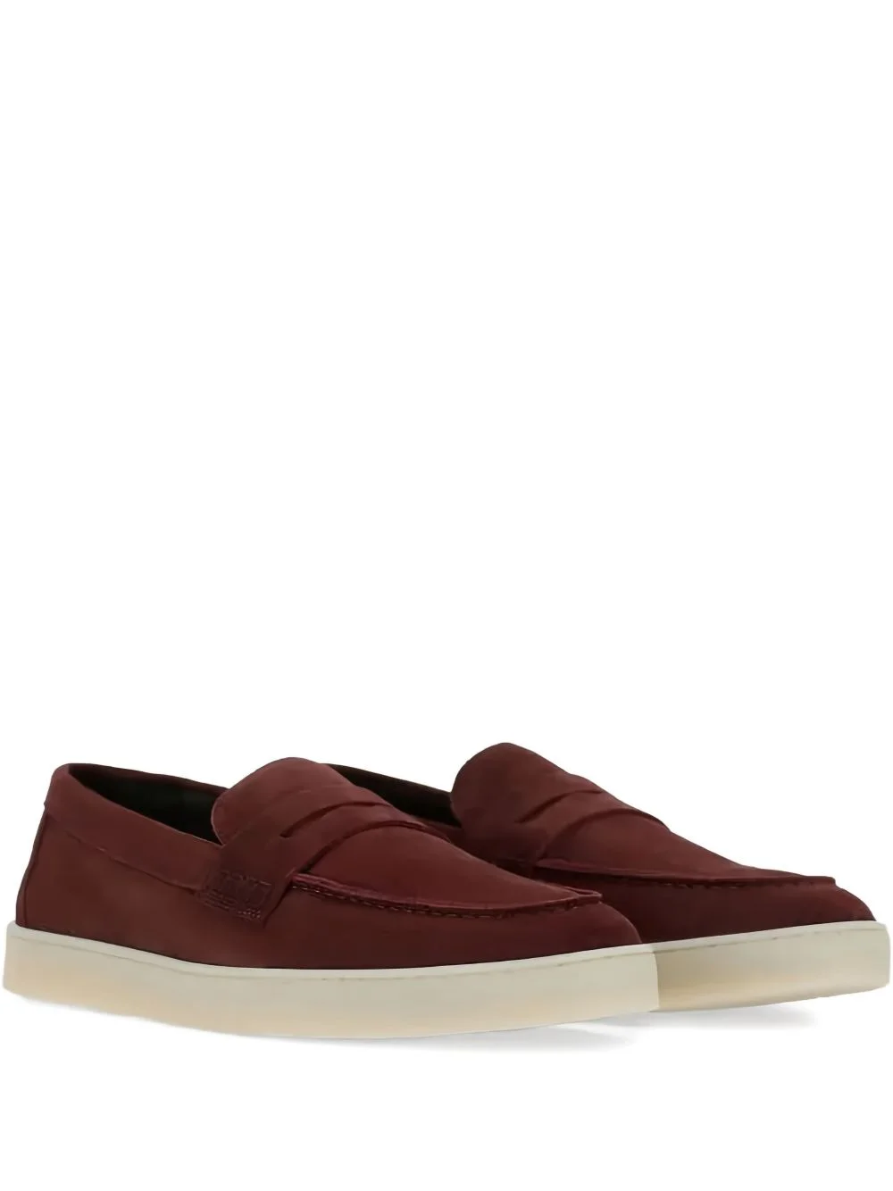 suede slip-on sneakers - 1