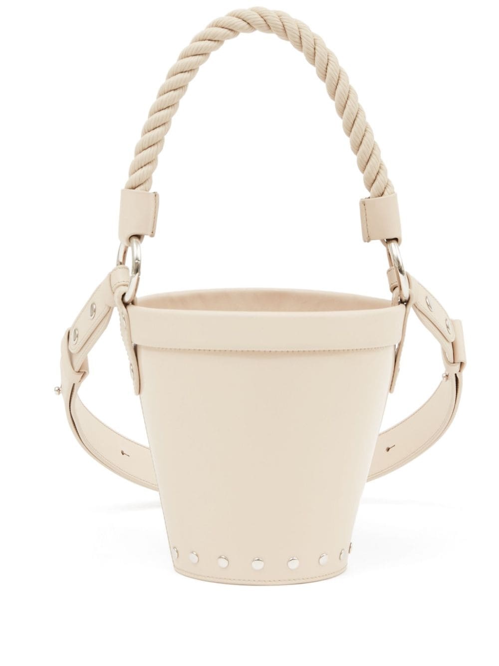 Fire leather bucket bag - 1