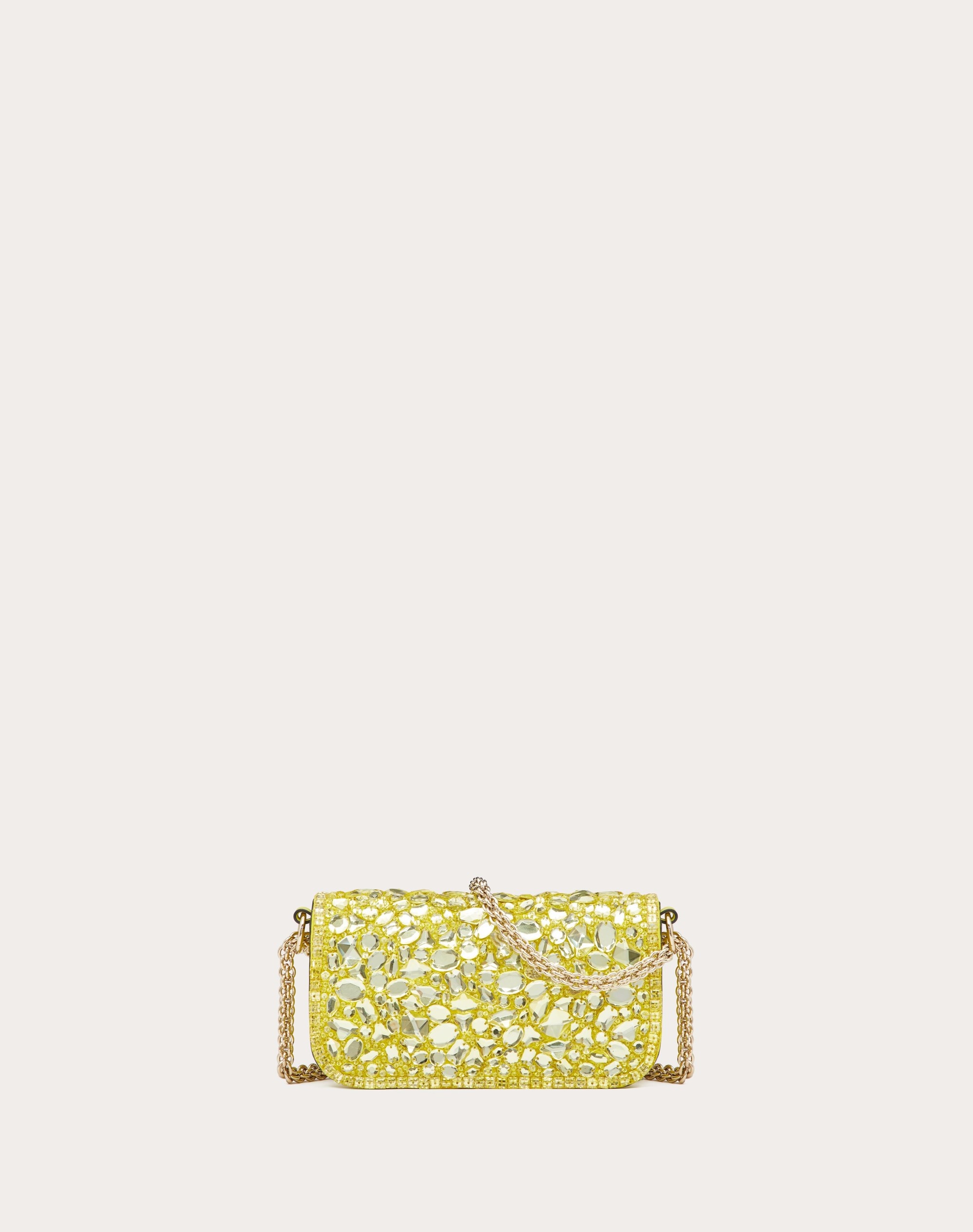 SMALL LOCÒ SHOULDER BAG WITH CRYSTALS - 3