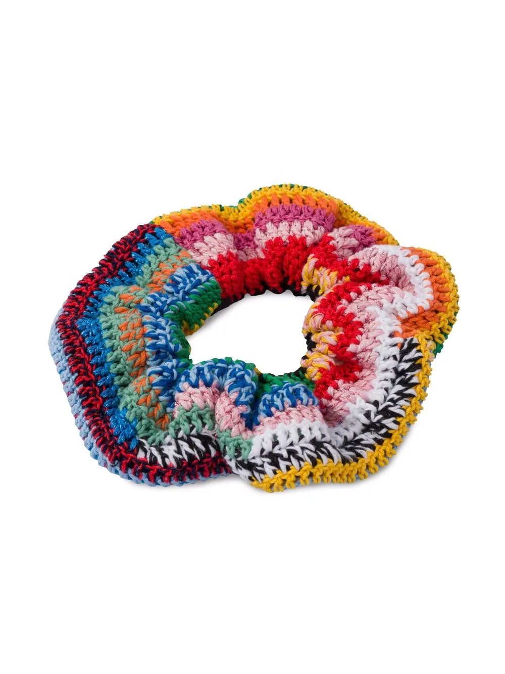 crochet hair scrunchie - 2