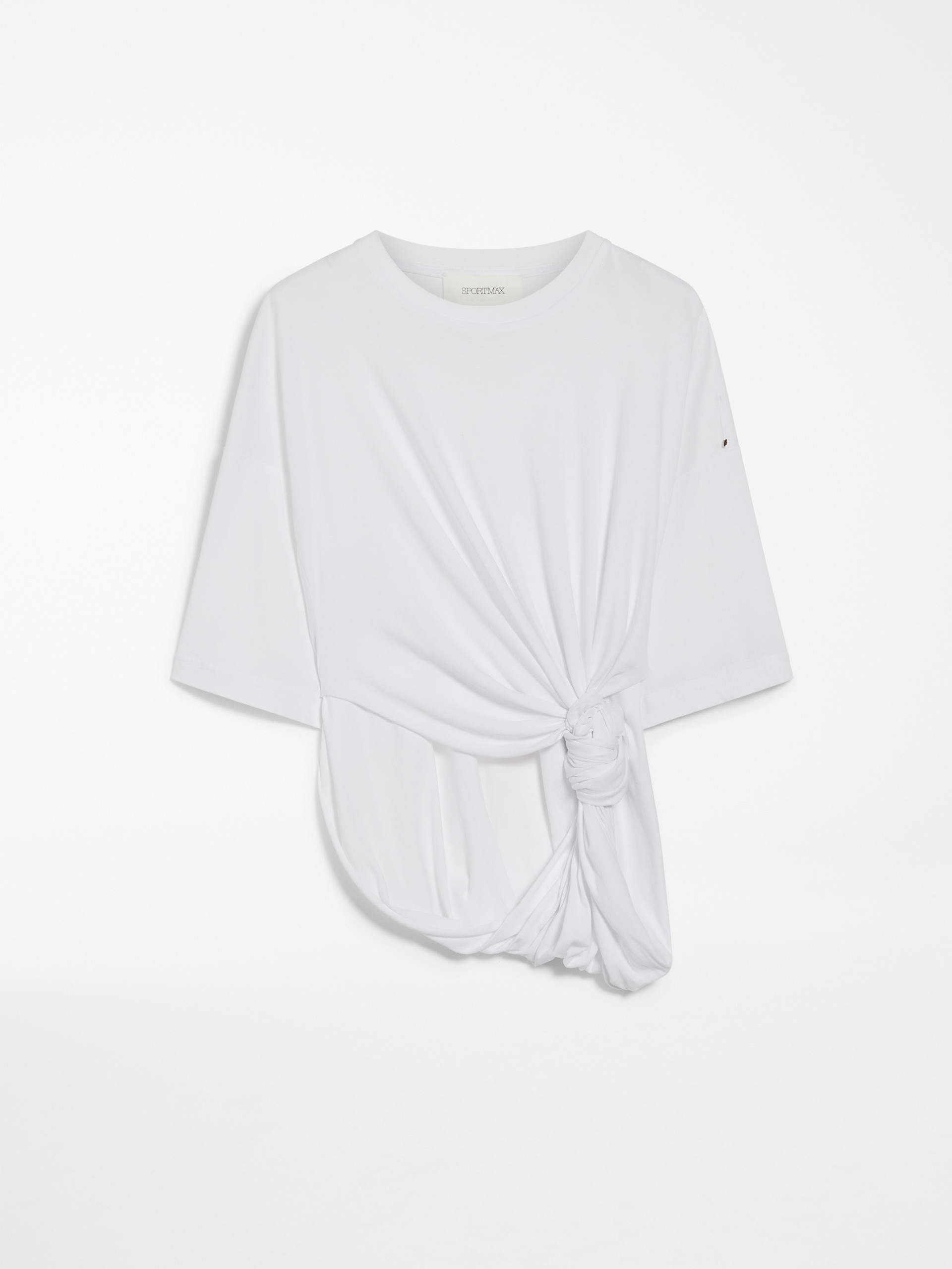 Sportmax AFGANO Oversized draped T-shirt | REVERSIBLE