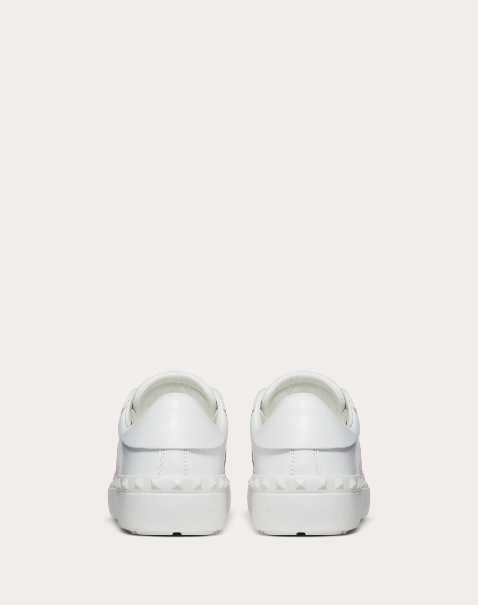 OPEN SNEAKER IN CALFSKIN LEATHER - 3
