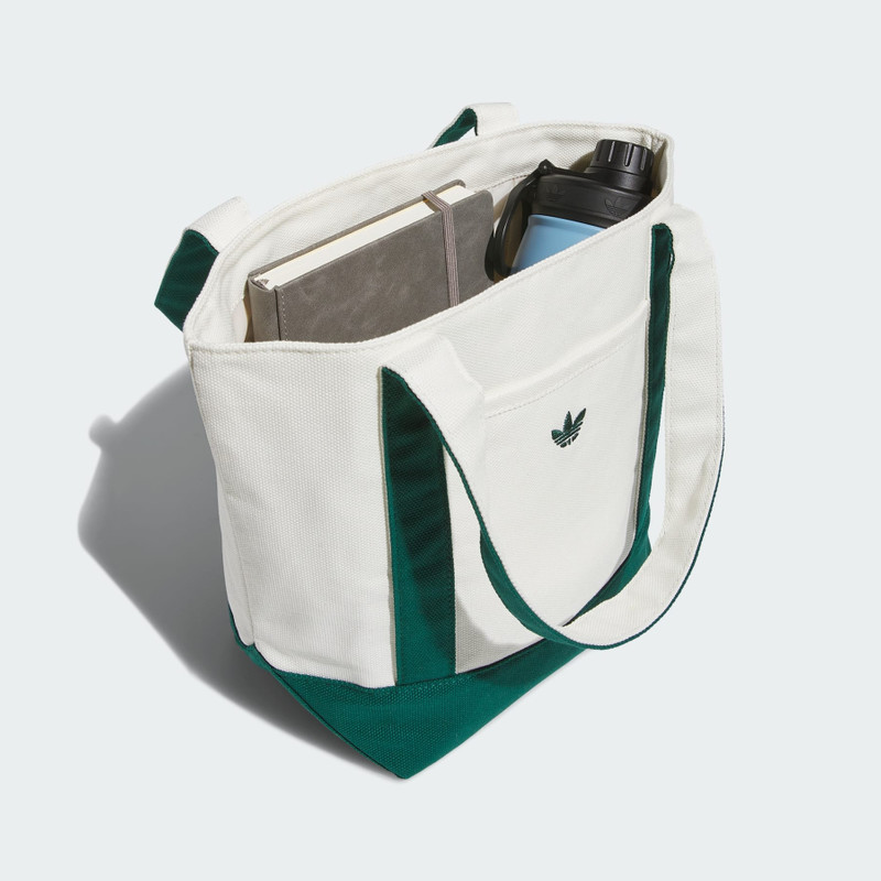 Mini Trefoil Canvas Court Tote 4