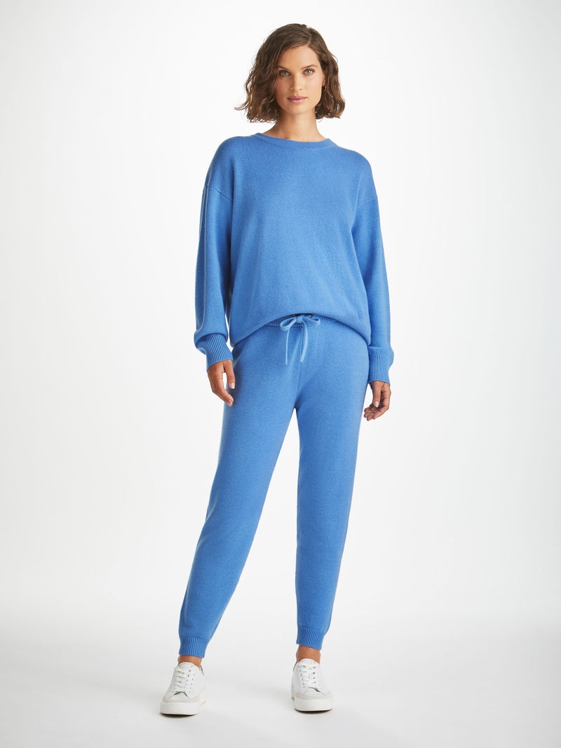 Women's Track Pants Daphne Cashmere Cornflower - 2