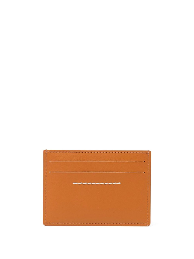 MM6 Maison Margiela leather card holder outlook
