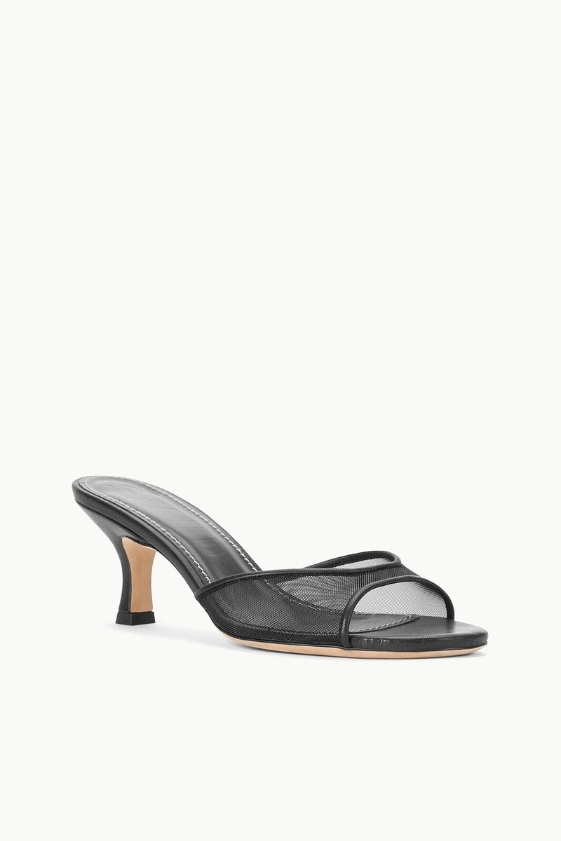STAUD BRIGITTE MULE BLACK MESH 5