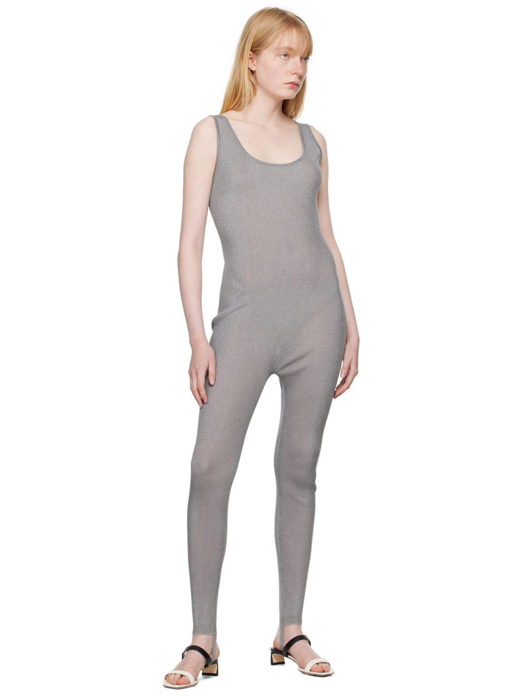 Silver Stirrup Bodysuit - 4