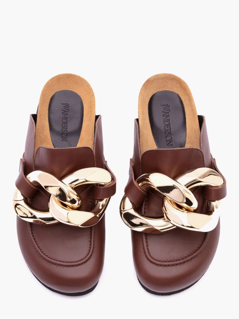 MEN’S CHAIN LOAFER MULES 4