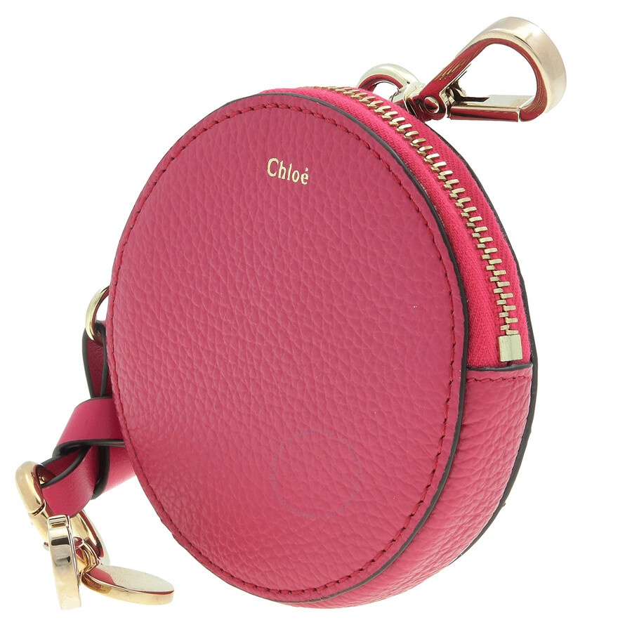 Chloe Alphabet Leather Coin Purse - 2